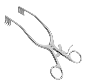 Adson Retractor 4X4 Puntas 2cm Hoja profunda Vástagos angulares Instrumentos quirúrgicos de alta calidad - Product Image 1
