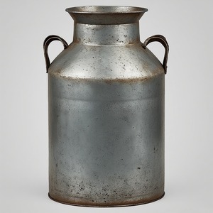 กระป๋องนมที่ได้รับแรงบันดาลใจจากฟาร์มหรูหราพร้อมตัวถังที่ทนทานเหมาะสำหรับห้องครัวบ้านสวนกลางแจ้งคาเฟ่โบราณ - Product Image 6