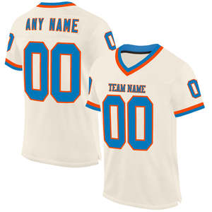 Elite Mesh Authentic Throwback Football Jersey Club Team Uniform Game Ready Ropa deportiva para partidos de entrenamiento universitario juvenil - Product Image 5