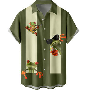 Broderie imprimée dernière conception tissu vierge de haute qualité respirant à venir couleur Unique porter décontracté microfibre trucs chemise - Product Image 1