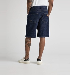 Nouveau short en jean noir délavé vintage des années 90 à la mode-Coupe décontractée et short en jean confortable idéal pour un usage quotidien - Product Image 6