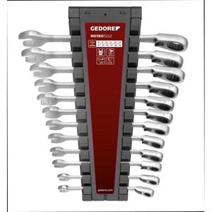 Juego de Llaves Combinadas de Trinquete Gedore de 12 Piezas - Product Image 1