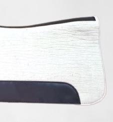 Tapis de selle en feutre de laine occidentale profilée personnalisée de haute qualité pour l'équitation Prix attractif Vente chaude - Product Image 3