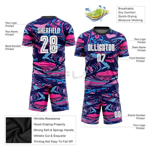 เสื้อฟุตบอลอเมริกันผ้าโพลีเอสเตอร์สำหรับทุกเพศเสื้อฟุตบอลระบายอากาศเสื้อเจอร์ซีย์แห้งเร็วสินค้ากำหนดโลโก้ได้ตาม100% - Product Image 3