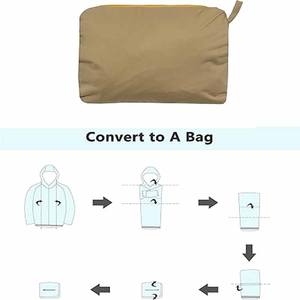 Veste de pluie imperméable pour homme Veste coupe-vent d'extérieur à capuche imperméable Veste de randonnée sportive pour homme téléchargée par Dress Sports - Product Image 6