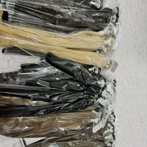 Venta al por mayor a granel de alta calidad 12A Fuente Virgen Trama de trenzado recto Paquetes Vietnam Remi Extensiones de cabello Onda natural Cabello teñido - Product Image 5