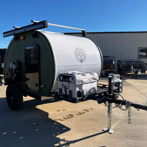 Nueva llegada Teardrop One-Stop RV Mini Caravan Trailer para acampar y viajar Listo para exportar a precios muy competitivos - Product Image 6