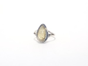 925 Sterling Silver Natural Lemon <b>Quartz</b> Gemstone <b>Ring</b> Fashionable Birthstone <b>Ring</b> Handmade Wholesale Unique <b>Rings</b> for Women - Product Image 3