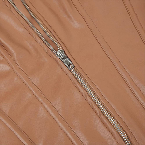 ชุดรัดตัวหนังสำหรับผู้หญิงคอร์เซ็ทหนังแบบกอธิคสำหรับใส่ในฤดูหนาวมีสไตล์โบเนดไซส์พิเศษ - Product Image 3