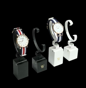 Estante de exhibición de reloj acrílico personalizado de lujo de alta calidad más vendido con sello de logotipo escaparate duradero para relojes - Product Image 3