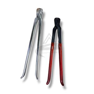 Extracteur d'ongles de couleur noire enduite de caoutchouc professionnel Farrier Horse Shoe Nail Puller Farriers Tools 12 "Horse Equipment - Product Image 6