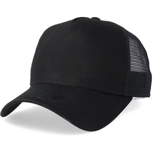 Producto más vendido gorra de camionero completamente personalizada diseño liso sólido peso ligero desgaste de viaje al aire libre gorra de camionero - Product Image 1