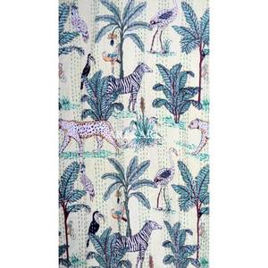 Kimono Kantha de Algodón Hecho a Mano en India para Mujer y Hombre, Elegante y Lujoso, Ropa de Dormir de Verano, Bata de Baño con Estampado Floral, Regalo - Product Image 4