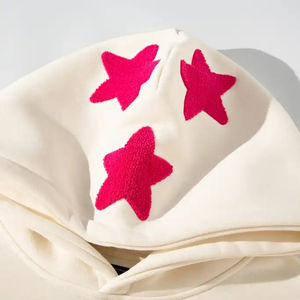 Sudaderas con Capucha Personalizadas de Felpa de Chenilla con Bordado, Mezcla de Algodón para Invierno, 100% Algodón Transpirable con Diseño de Bolsillo - Product Image 2