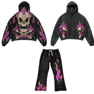 Conjunto de chándal deportivo personalizado para hombre, con logotipo personalizado, ropa de gimnasio al por mayor, ropa deportiva de entrenamiento, traje deportivo de moda para correr - Product Image 1