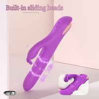 S-HANDE 4 in 1 Leistungs starke Schub kaninchen Vibratoren Rotierender Ball Klitoris Stimulator Vaginal Vibrator Sexspielzeug für Frauen
