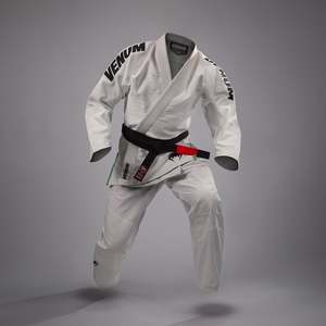 Kimono de Jiu-Jitsu blanc durable et confortable 2026 - Product Image 1