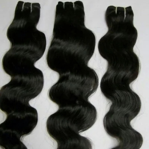Remy virgen indio, buena calidad, textura de onda natural, extensión de cabello sin piojos - Product Image 1