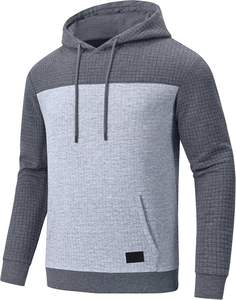 2025 hombres Casual moda Joker sublimación pulóver Sudadera con capucha mejor calidad divertido de gran tamaño transpirable diseño sólido patrón OEM - Product Image 6