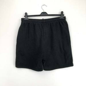 100% coton noir couleur vente en gros meilleure vente nouveau Design séchage rapide avec logo personnalisé broderie impression Jogging Shorts - Product Image 4