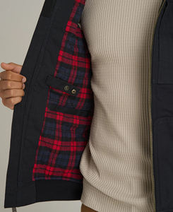 Gilet matelassé d'hiver décontracté personnalisé pour homme avec fermeture éclair avant, imperméable et réversible, logo brodé, service OEM - Product Image 4