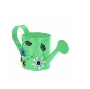 Yourjoy บัวรดน้ำเหล็กชุบสังกะสี, บัวรดน้ำพร้อมสำเนียงทองแดงที่ถอดออกได้ Rosette-diffuser หนึ่งแกลลอน - Product Image 2