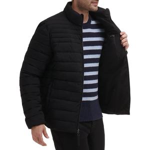 Veste légère en duvet résistant à l'eau pour hommes Poches zippées Veste d'hiver matelassée super douce - Product Image 4