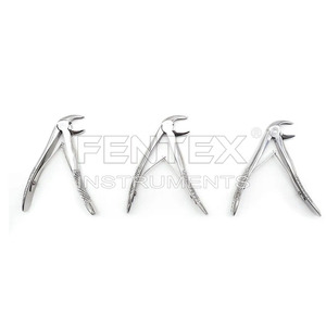 Fórceps de extracción de dientes manual para niños Instrumento quirúrgico dental de acero inoxidable Fuente de alimentación incluida - Product Image 1