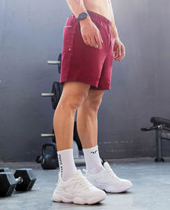 กางเกงขาสั้นของผู้ชายแบบแห้งเร็วพร้อมกระเป๋าสำหรับเล่นบาสเก็ตบอลใส่วิ่งออกกำลังกายฤดูร้อนออกแบบได้ตามต้องการ - Product Image 4