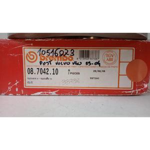 PAR DE DISCOS DE FRENO TRASEROS VOLVO V40 S. Wagon 1ª Serie (95>00) 08.7042.10 Gasolina - - Product Image 5