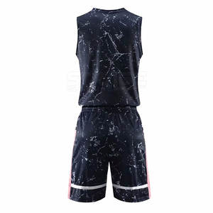 Dernier style, nouveau design, ensembles d'uniformes de basket-ball sans manches, grande taille, respirant, léger, écologique - Product Image 2