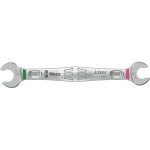 WERA Joker 6005 Double <b>Open</b>-<b>End</b> Wrench 8 X 9 mm Length 123 Mm-Shop Tool - Product Image 1