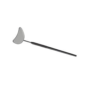 Espejo de Pestañas Profesional de Mano con Luz 3X, de Acero Inoxidable, para Salones de Belleza, Espejo de Extensión de Pestañas de Ángulo Amplio, Agarre Cómodo - Product Image 3