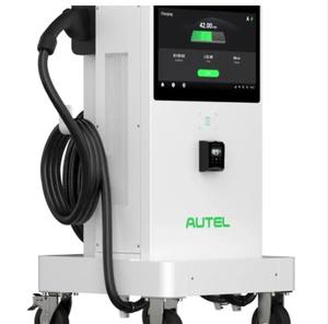 Available MaxiCharger <b>3</b> Phase D.C Compactss Mobile Portable 40kw Fast Charger Dual Port <b>Charging</b> Station on Wheels 25ft Cable - Product Image 2