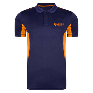 Polo uni fabriqué avec un tissu durable offrant un équilibre parfait entre style et confort - Product Image 1