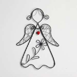 Adorno Navideño Colgante de Hierro Forjado Decorativo Hecho a Mano de Alta Calidad con Diseño Personalizado para Decoración Navideña del Hogar - Product Image 2