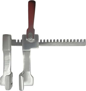 Retracteur thoracique manuel FINOCHITO, acier inoxydable de haute qualité, deux jeux de lames, certifié CE, certifié ISO13485 - Product Image 6