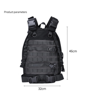 Réponse rapide Invisible Molle Flip Up Assault Dissimulé Plaque Transporteur Sac À Dos Tactique Gilet Sac À Dos
