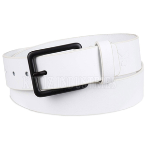 Venta al por mayor nueva moda hombres cinturón hecho a medida de alta calidad genuino vaca ocultar cinturones de cuero de Pakistán cinturón de cuero hombres - Product Image 3