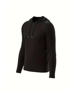 Vente en gros de sweats à capuche d'automne unisexes de haute qualité, personnalisés, tissés, respirants, coupe classique, grandes tailles, grammage lourd, avec logo et couleurs personnalisables - Product Image 3
