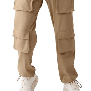 2024 été nouveau Style multi-poches Cargo pantalon personnalisé élastique grande taille hommes pantalons et pantalons Cargo pantalon - Product Image 5