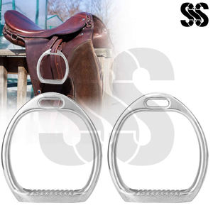 Étriers de cheval en acier inoxydable de qualité supérieure, légers, tailles et couleurs personnalisables, modèle SHER SONS SPORTS SSS-HS-2103 pour - Product Image 3