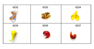 La mejor alta calidad, cuentas de cristal de Murano, colgante con forma de Animal, mezcla de colores, pulsera personalizable, fabricación de joyas - Product Image 3