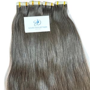 Vendeurs en gros de cheveux vietnamiens bruts extensions de cheveux avec ruban adhésif Couleur de cheveux humains naturels pleine taille - Product Image 1