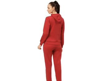 ชุดวอร์มมีฮู้ดพิมพ์ลายผ้าโพลีเอสเตอร์ผสมคอตตอนเนื้อหนา ระบายอากาศดี ดีไซน์ทันสมัยไม่ซ้ำใคร สวมใส่สบาย เหมาะสำหรับฤดูหนาว - Product Image 3