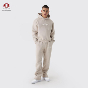 เสื้อมีฮู้ดปักโลโก้แบบกำหนดเองใส่ได้ทั้งชายและหญิงเสื้อฮู้ดไซส์ใหญ่พิเศษสไตล์สตรีทแวร์พิมพ์ลายพืชสำหรับผู้ชาย - Product Image 1