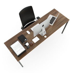 Modern Minimalist 180x60cm MDF Meeting Table with Melamine Coating & Sleek HBSL009 Legs - Product Image 4