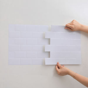 Adhesivos Decorativos 3D para Pared, de Plástico PU, Diseño de Azulejos, para Decoración de Interiores de Tiendas, Cafés y Restaurantes - Product Image 2