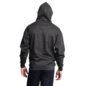 Sweat à capuche personnalisé gratuit impression logo image polaire automne hiver vêtements de travail décontractés hommes femmes vêtements d'équipe de style Preppy pur coton - Product Image 3