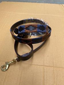 Premium Kwaliteit Lederen Argentijnse Handgemaakte Polohondenhalsband Met Riem/Gaucho Hondenhalsband Met Riem Hondenaccessoires Riem